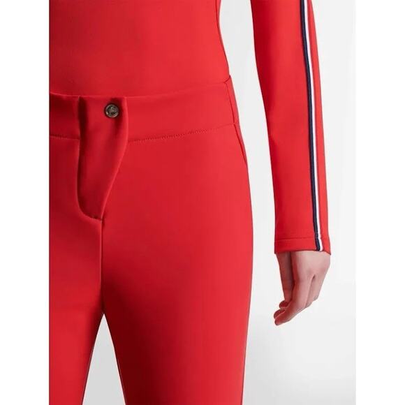 Fusalp Tipi III Stretch Shell Water Repellant Bootcut Red Ski Pants 44 US 12 - Picture 4 of 14